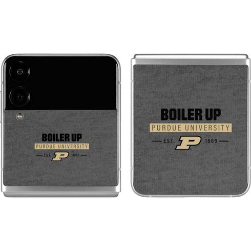 Purdue University Purdue University Boiler Up Galaxy Z Flip4 5G Skin